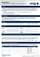 Motorsport Australia Scrutiny Statement of Vehicle Compliance