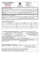 2026 NEW MEMBERSHIP APPLICATION